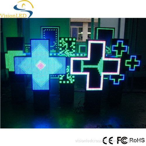Variable Message Signs for health center led cross display